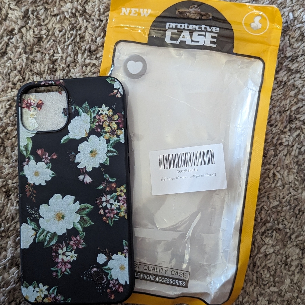Iphone 13 floral case